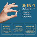 Nature's Lab Gold ProTotal - 60 Billion CFU Probiotic, Prebiotic, Postbiotic, Synbiotic - with Butyragen (Direct Butyrate Generator) 60 Ct