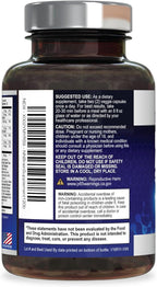 Brain Memory Supplement Pills - 3X Strength Nootropics for Concentration, Clarity & Focus Support - Brain Health Cognitive Vitamins with Bacopa, Phosphatidylserine & DMAE, Brain Booster - 120 Capsules