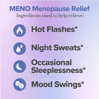 O Positiv MENO Vitamins for Menopause - Hormone-Free Menopause Supplement for Women - Black Cohosh & Ashwagandha KSM-66 - Helps Relieve Hot Flashes, Night Sweats, Mood Swings - 30 Servings (Pack of 2)