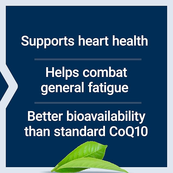 Life Extension Super Ubiquinol CoQ10, Heart Health Supplement, Cell Energy, oxidative Stress Defense, Maximum Absorption, 100 mg, Non-GMO, Gluten-Free, 60 softgels