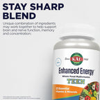 Kal Enhanced Energy for Teens Tablets, 60 Count