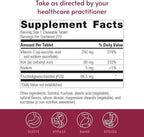 Bariatric Advantage Chewable Iron 60 mg - for Bariatric Surgery Patients - Iron with Vitamin C - No Iron Taste - Carbonyl Iron Supplement - Lemon & Lime - 270 Count
