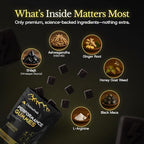 Pure Himalayan Shilajit Gummies with Ashwagandha,Trace Minerals & Fulvic Acid, Natural & Non GMO Supplement for Men & Women, 30 Count