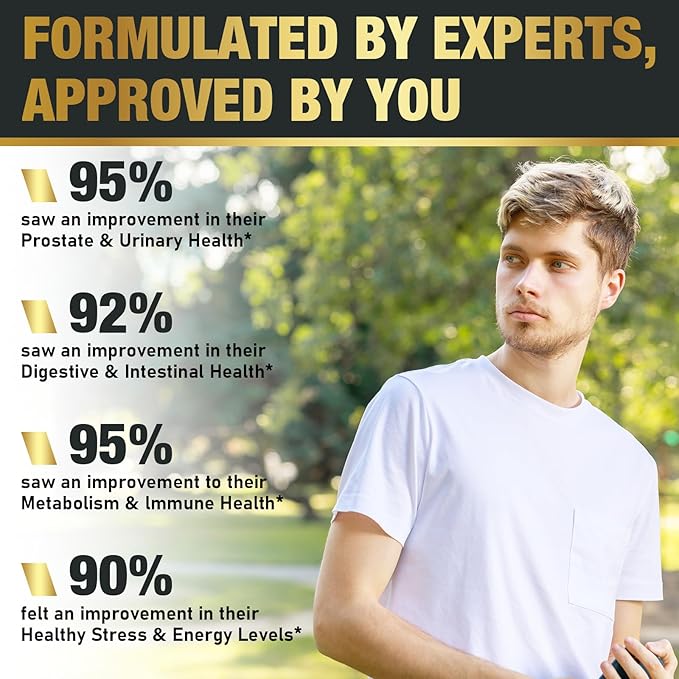Probiotics for Men 500 Billion CFU, 16 in 1 Advanced Mens Probiotics for Digestive Health, lmmune & Metabolism, Gut Health - Men's Probiotic with Turmeric, Cranberry, 120 Probiotics Caps