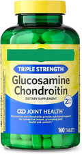 SEDLAV Triple Strength Glucosamine Chondroitin Joint Health Dietary Supplement Tablets, 160 Count Sticker