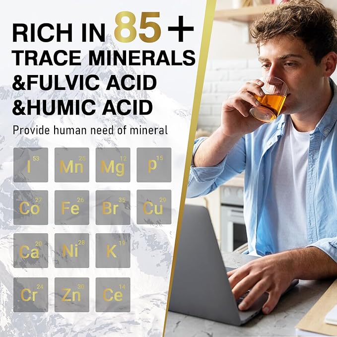 Pure Organic Shilajit Resin, 600 mg Gold Level Resin, 85+ Trace Minerals Fulvic & Humic Acid, Natural Pure Shilajit Resin for Men & Women (50G)