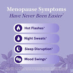 Menopause Supplements for Women Hot Flashes & Night Sweats | Hormone Balance, Menopause Relief for Women & Perimenopause Support | With Black Cohosh, DIM & Red Clover | 60 Ct (2 Month Supply)