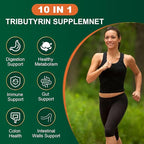 Tributyrin Supplement - Butyrate Precursor for Gut Barrier Support, Leaky Gut Support, Digestion 60 Count