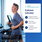 Pure Encapsulations Calcium (Citrate) - Supplement for Bone, Teeth, Colon, and Cardiovascular Health Support* - with Premium Calcium Citrate - 60 Capsules