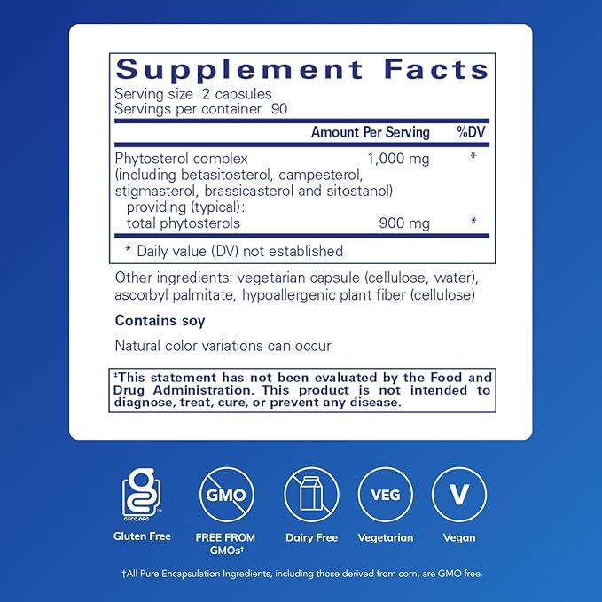 Pure Encapsulations CholestePure | Supplement to Support Cardiovascular Health, Enzyme Function, and Lipid Metabolism* | 180 Capsules