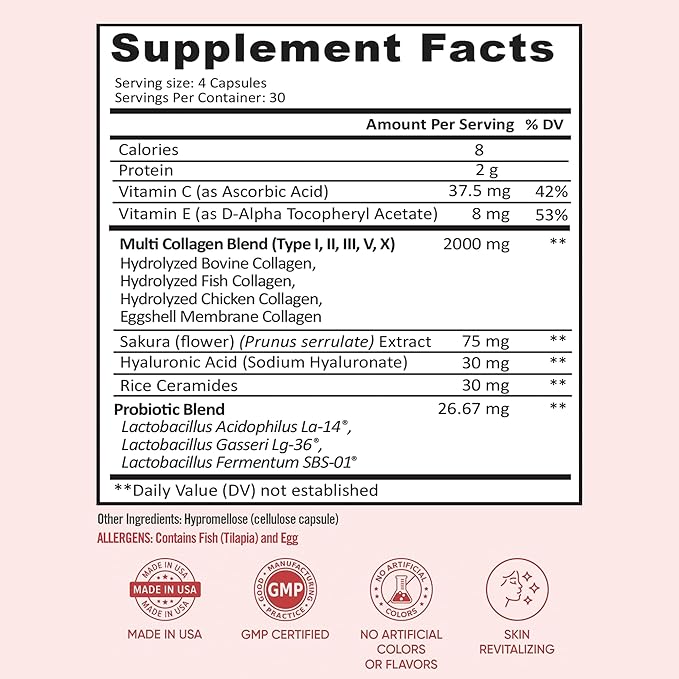 BB Company Radiancy | Vaginal Probiotics for Vaginal Dryness, pH Balance | Fights Itch, Odor | Anti-Aging | Hyaluronic Acid, Probiotics, Vitamin C, Multi Collagen | 120 Ct