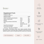 JSHealth Iron Supplement with Vitamin C. Ferrochel Iron Supports Energy Levels. Non-Constipating, with B Vitamins. By Nutritionist Jessica Sepel (30 Tablets)