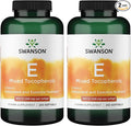 Swanson E-400 Mixed Tocopherols - Antioxidant Supplement to Support Heart Health* - Contains D-Alpha Tocopherol - Non-GMO - 250 Softgels (2 Pack)