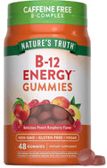Nature's Truth Vitamin B Complex Gummies | 48 Count | with B-Vitamins, L-Carnitine & Ashwagandha | Vegan, Non-GMO & Gluten Free Supplement