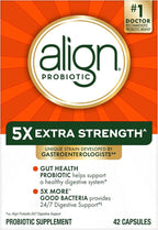 Align Probiotic, Extra Strength, Probiotics for Women and Men, Probiotics for Men, Probiotic Capsules have 5X CFUs, 42 Capsules
