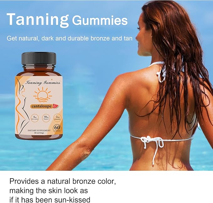 Tanning Gummies, Daily Tanning Gummies 60 Gummies (2)