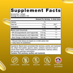Metagenics OmegaGenics EPA-DHA 1000 mg - High Potency Omega-3 Fish Oil Supplement for Heart, Brain & Joint Health* - Sustainably Sourced - 120 Softgels