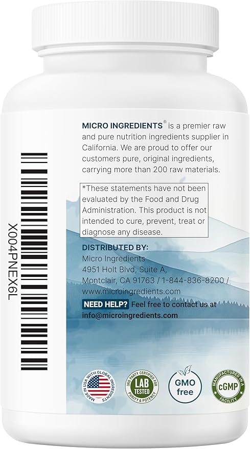Triple Strength Magnesium Glycinate 1,500mg Per Serving, 240 Capsules | 500mg Per Capsule | Easily Absorbed Chelated Magnesium + Elemental Form | Healthy Muscle, Bones, & Mood Support | Non-GMO