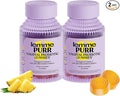 Lemme Purr Vaginal Probiotic Gummies for Women - Balanced pH, Healthy Odor, Yeast Balance & Flora Support + Vitamin C for Immune Health - Tasty Pineapple (60 Count) (Pack of 2)
