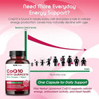 Liposomal CoQ10 Ubiquinone with PQQ, Black Pepper & Omega-3 – Supports Heart, Immune & Antioxidant Health – 150 Capsules