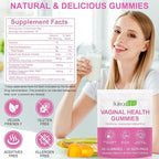 ZODENIS Vaginal Probiotics for Women, Ph Balance Vaginal Probiotics Gummies, Feminine Balance Womens Probiotic Vitamins Supplement,Improve Immune,Promote Vaginal Health - 60 Pineapple Gummies