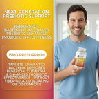 Gut Harmony Plus - Complete Probiotic Prebiotic Postbiotic & Digestive Enzyme Complex Supplement – Gut Health, Digestion, Microbiome Balance & Wellness for Women & Men – 60 Capsules
