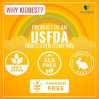 HealthBest Kidbest Appetite Booster for Kids 3-13 Yrs with L-Lysine & B Vitamins Syrup, Helps Healthy Weight Gain, Pineapple Flavor, Increases Hunger, Appetite Stimulant, 200ml