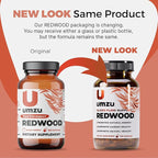 UMZU Redwood Nitric Oxide Booster, (30 Day Supply) – Vitamin C, Garlic & Horse Chestnut – Healthy Circulation & Endurance – Daily Cardiovascular Support Nitric Oxide Supplement Blood Flow Supplement