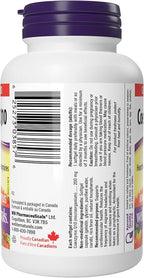 Webber Naturals Coenzyme Q10 (CoQ10) 200 mg, 60 Softgels, High Potency Antioxidant Supplement for Heart Health and Cellular Energy Production, 60 Day Supply, Gluten Free