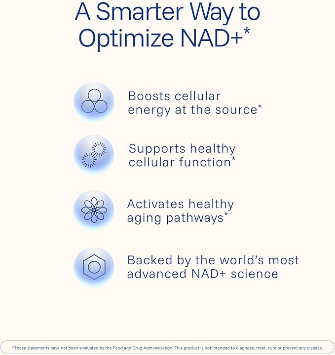 ProHealth NAD Triple Boost™ with NMN 500mg and NMNH 100 mg Plus Apigenin and Trans-Resveratrol. Promotes Longevity, Heart and Brain Health, Activates Sirtuins for Cellular Repair (30 Servings)