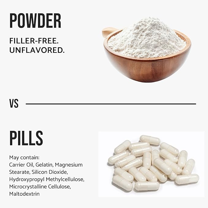 Inositol Powder 8oz, Natural Inositol Supplement for Ovarian Support, Fertility and Hormonal Balance, Pure Inositol Powder, Inositol Supplement for Energy, Brain Health, 454 Servings