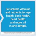 Life Extension Once-Daily Health Booster, Vitamins E, K1 & K2, phospholipids, Fat-Soluble nutrients for Eye Health, Bone Health, Heart Health, Gluten-Free, 1 Daily, Non-GMO, 30 softgels