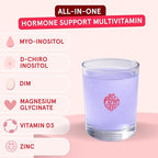 Peach Perfect Inositol Powder Multivitamin, Strawberry Acai Flavor – 3 – Supports Women’s Health, 30 SVG