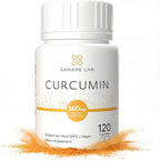 Curcumin Turmeric 360 mg per Serving, 120 Capsules with Black Pepper & Phytosome Extract | Joint & Cellular Support