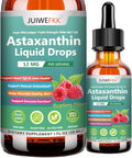 Astaxanthin Supplement 12mg Liquid Drops, Premium Natural Astaxanthin Antioxidant from Fresh Microalgae Source w. Mct Oi for Eye Immune Joint Skin Health, Liquid Formula for Max Absorption