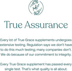 True Grace One Daily Women’s Multivitamin 40+ Fermented Minerals, Organic Adaptogens & Mushrooms Energy, Immune, Bone Support - Non-GMO - Iron, Gluten & Soy Free - 30 Vegan Tablets