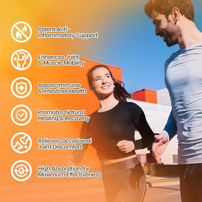 10-in-1 Turmeric Supplement Softgels, 95% Curcumin for 1000mg, Made Mct Oil, 60-Day Supply with Black Pepper, Ginger, Propolis Powder, Black Seed Oil, Saw Palmetto Oil, Zinc, Vitamin D3, E & More
