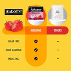 Airborne Variety Pack 1000mg Vitamin C with Vitamin D & Zinc, Sugar Free Multivitamin Immune Support Supplement, Antioxidants Vitamins A C & Vitamin E, 30 Effervescent Tablets, Citrus + Verry Berry
