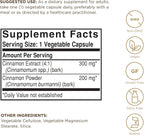 Solgar - FP Cinnamon Vegetable Capsules 100 Count