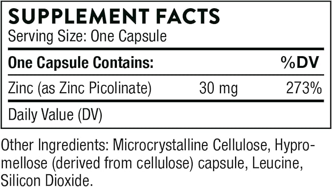 THORNE - Wellness Essentials - Zinc & Vitamin D3 Combo for Immune and Bone Support - 60 to 180 Servings