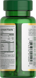 Nature’s Bounty Quercetin, Immune Support, 500mg, With Vitamin C, Rose Hips, & Rutin, 60 count