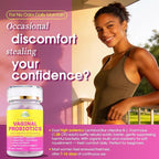 Vaginal Probiotics for Women with Prebiotics & Cranberry - Dr. Formulated Feminine pH Balance Daily Supplement, Supports Vaginal Odor Control & Urinary Tract Health, 30 Servings
