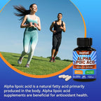 2 Pack Alpha Lipoic Acid Supplement, Alpha Lipoic Acid 600mg Per Serving, Vegan, Gluten Free, Non-GMO ALA Supplement, 120 Vegetable Capsules