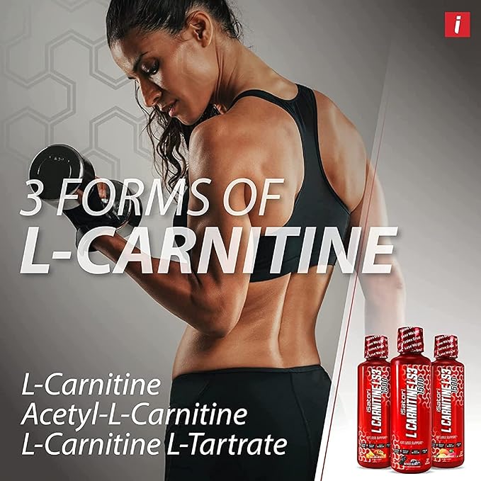 iSatori L-Carnitine LS3 1500, Triple-Blend Liquid L Carnitine Supplement, with Acetyl & Tartrate, Stimulant Free Energy, Low Calories, Sugar or Gluten, Keto-Friendly, Pink Lemonade (32 Servings)