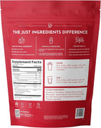 JUST INGREDIENTS Kids Probiotic Drink Mix - Fruit Punch, Prebiotic & Postbiotic, Gut & Immune Support