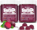 Beet Root Gummies,Super Nitric Oxide Beets Supplement,Grape Seed&Black Pepper Extract,Vitamin C & B12,Supports Blood Pressure&Energy,Mixed Berry,20:1 Beetroot,120 Beet Chews