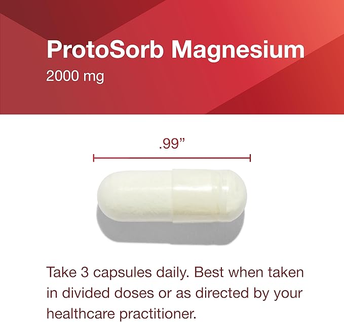 Protocol for Life Balance Magtein - 2,000mg Magnesium L-Threonate Magtein - Support Brain Focus & Memory Health - Kosher & Non-GMO - 90 Veg Capsules