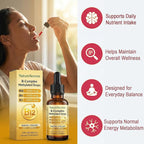 NATURESECRETS B-Complex Methylated Drops, with B12 B6 B1, Fast Sublingual Absorption, Essential B Vitamins for Energy & Nervous System Support, Raspberry Flavor, 120 mL / 4 fl oz