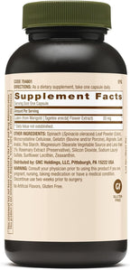 GNC Natural Brand Lutein 20mg, Supports Eye Health, 60 Capsules