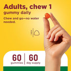 Nature Made Vitamin B Complex Gummies, 5 B Vitamins for Energy and Brain Support, 60 Pectin Based Gummies, 60 Day Supply